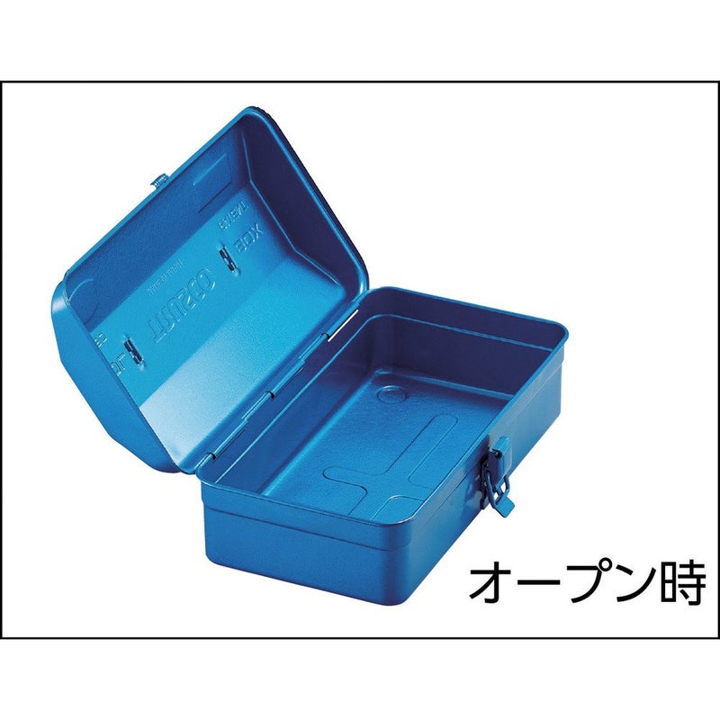 TRUSCO Y-280-B Mountain Tool Box, 12.0 x 64.4 x 4.8 inches (304 x 164 x 123 mm), Blue - Image 4